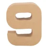 Xenos Hobbyletters-Kartonnen cijfer 9