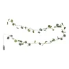 Xenos Kerstverlichting|Kerstboom Verlichting-Kerst lichtslinger met eucalyptus - groen - 2 meter