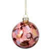 Xenos Kerstballen-Kerstbal bleeding - bruin