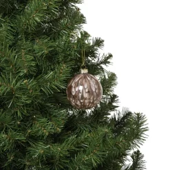 Xenos Kerstballen-Kerstbal bleeding - bruin