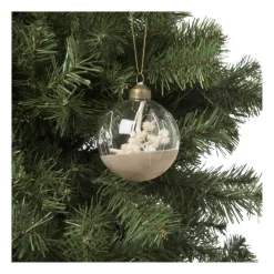 Xenos Kerstballen-Kerstbal droogbloem - diverse varianten - Ø8 cm