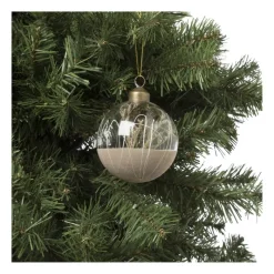 Xenos Kerstballen-Kerstbal droogbloem - diverse varianten - Ø8 cm