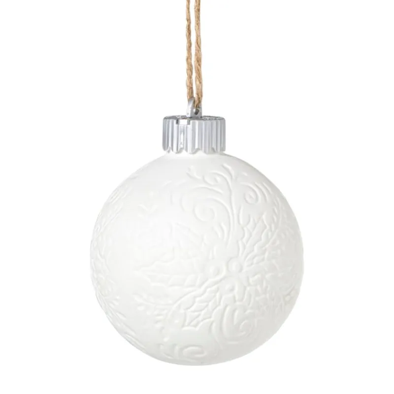 Xenos Kerstballen-Kerstbal LED figuurtjes - wit