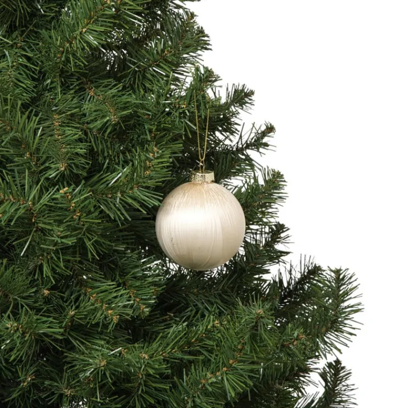 Xenos Kerstballen-Kerstbal satijn - champagnekleurig