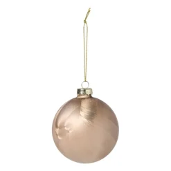 Xenos Kerstballen-Kerstbal satijn - lichtbruin
