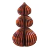 Xenos Kerstfiguren-Kerstboom papier clashing colours - 20 cm