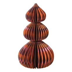 Xenos Kerstfiguren-Kerstboom papier clashing colours - 20 cm
