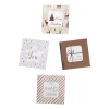 Xenos Kerst Inpakken-Kerstcadeau tags - roze - set van 24