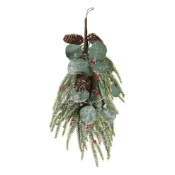 Xenos Kerstfiguren-Kerstdecoratie tak - groen - 50 cm