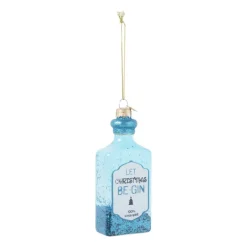 Xenos Kersthangers|Kerstballen-Kersthanger blauwe gin