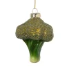 Xenos Kerstcadeaus|Kersthangers-Kersthanger broccoli - groen - 8.5x6.5x6 cm