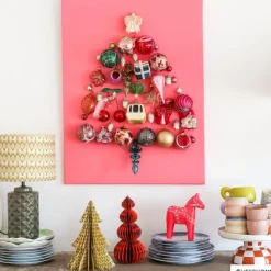 Xenos Kerstcadeaus|Kersthangers-Kersthanger broccoli - groen - 8.5x6.5x6 cm