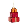 Xenos Kersthangers|Kerstballen-Kersthanger cadeautjes - diverse varianten - 9.8x5.5x5 cm