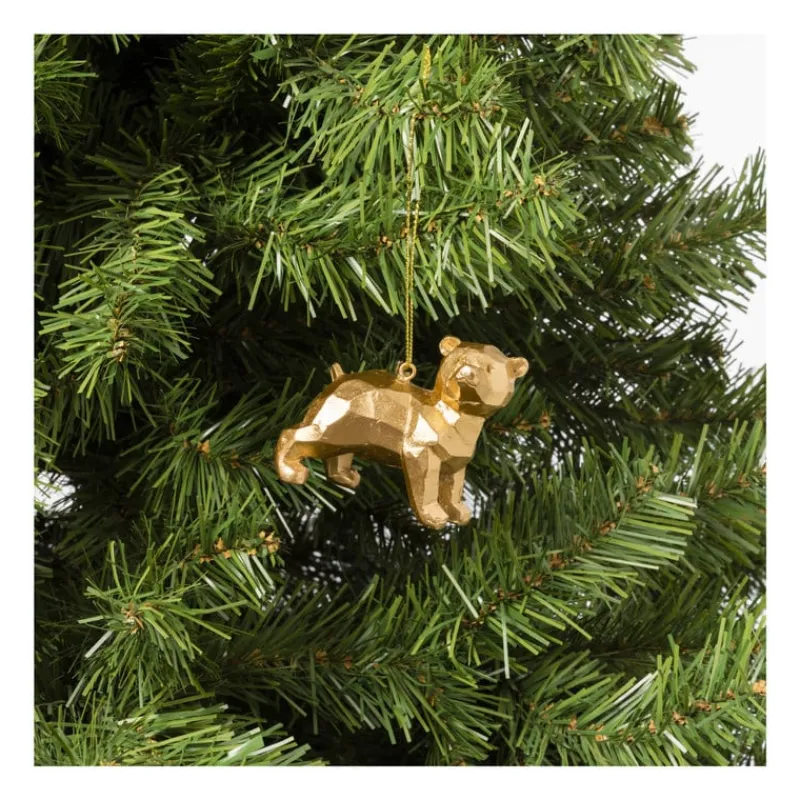 Xenos Kersthangers|Kerstballen-Kersthanger dier goud - diverse varianten - glas