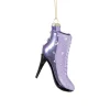 Xenos Kersthangers|Kerstballen-Kersthanger hak - roze - 10.2x9x3.3 cm