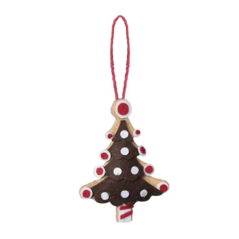 Xenos Kersthangers|Kerstballen-Kersthanger kerstboom - diverse varianten - 13x7.5x1 cm