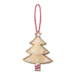 Xenos Kersthangers|Kerstballen-Kersthanger kerstboom - diverse varianten - 13x7.5x1 cm