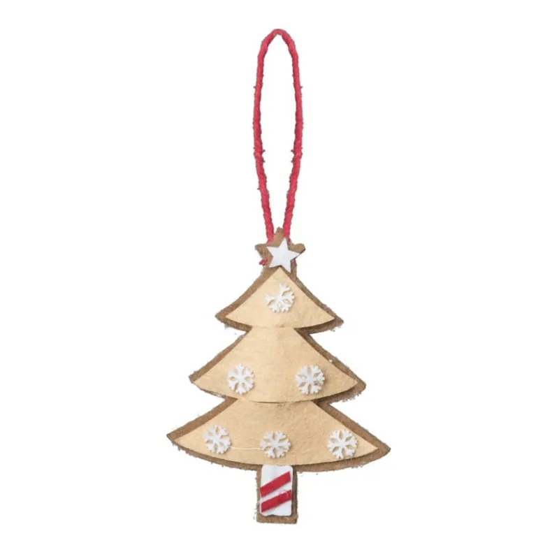Xenos Kersthangers|Kerstballen-Kersthanger kerstboom - diverse varianten - 13x7.5x1 cm