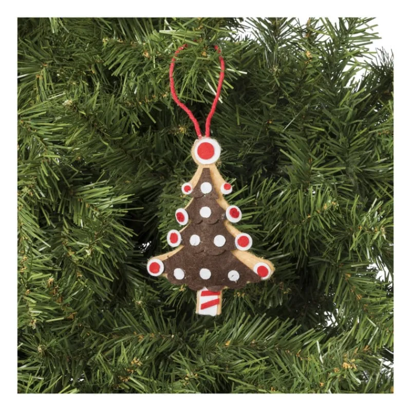 Xenos Kersthangers|Kerstballen-Kersthanger kerstboom - diverse varianten - 13x7.5x1 cm