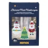 Xenos Kerst Knutselen-Kersthangers diamond paiting DIY - set van 6