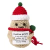 Xenos Knuffels-Kerstknuffel aardappel - 8 cm