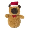 Xenos Knuffels-Kerstknuffel capibara - bruin