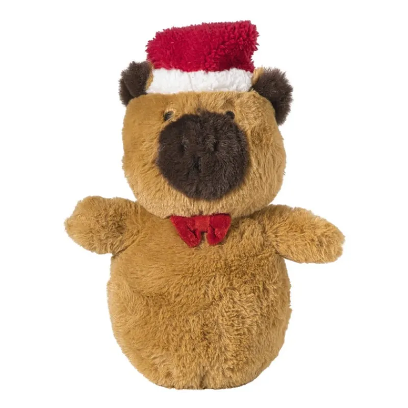 Xenos Knuffels-Kerstknuffel capibara - bruin