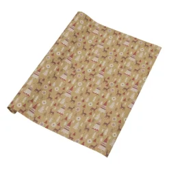 Xenos Kerst Inpakken-Kerstpapier kraft - diverse varianten - 200x70 cm