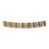 Xenos Kerstslingers-Kerstslinger gingerbread - bruin - 3.2 meter