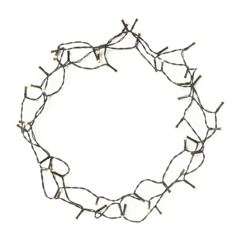 Xenos Kerstverlichting|Kerstboom Verlichting-Kerstverlichting LED - warm wit - 50 lampjes - 3.7 meter