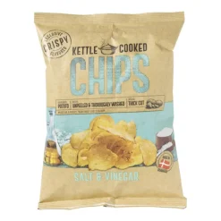 Xenos Chips, Nootjes En Zoutjes-Kettle Cooked Chips - Salt & Vinegar - 150 gram