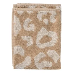 Xenos Thee- En Keukendoeken-Keukendoek animal - beige/bruin - 50x50 cm
