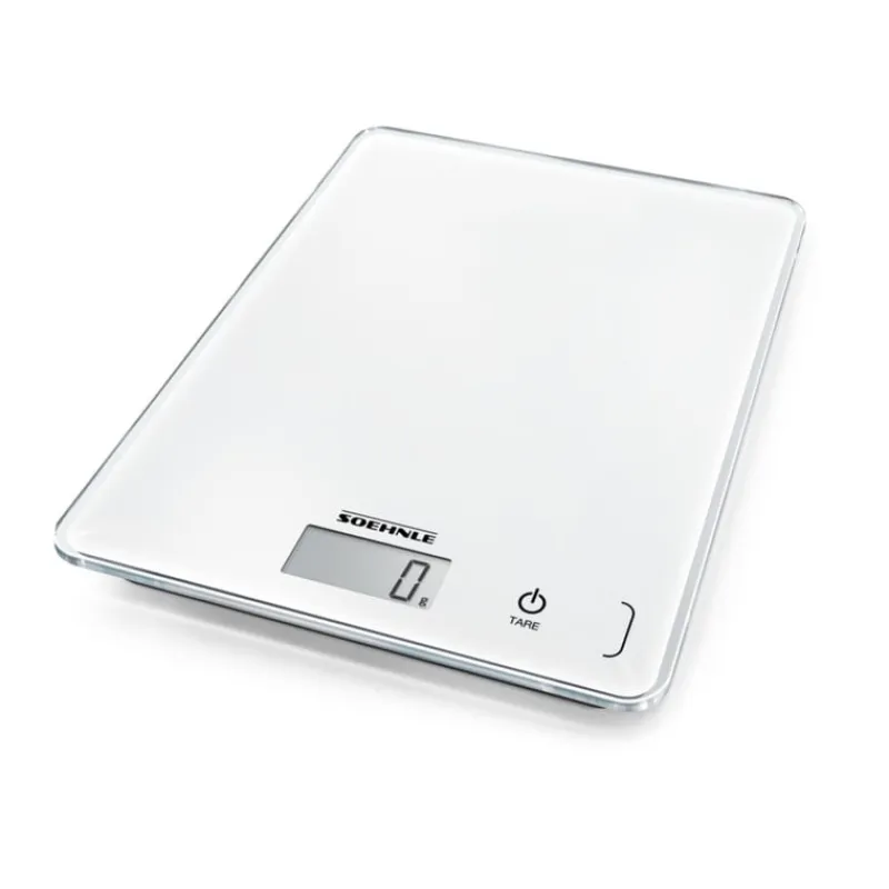 Xenos Keukenapparatuur-Keukenweegschaal Soehnle - wit - 23.4x19.2x2.5 cm