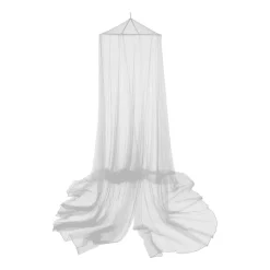 Xenos Klamboes-Klamboe met ring - 2-persoons - wit - ⌀60x230x1000 cm