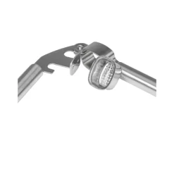 Xenos Keukengerei-Knoflookpers London - zilverkleurig - 19 cm