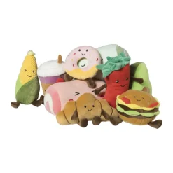 Xenos Knuffels-Knuffel boba tea - multikleur - 14x20 cm