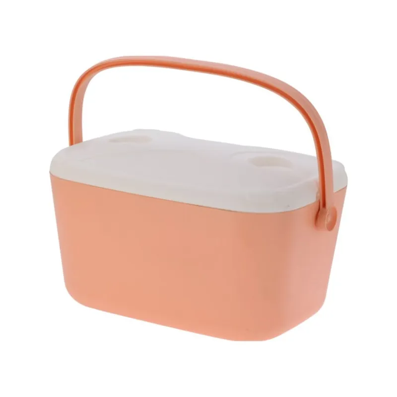 Xenos Koeltassen-Koelbox 20 liter - roze - 47x34x26 cm