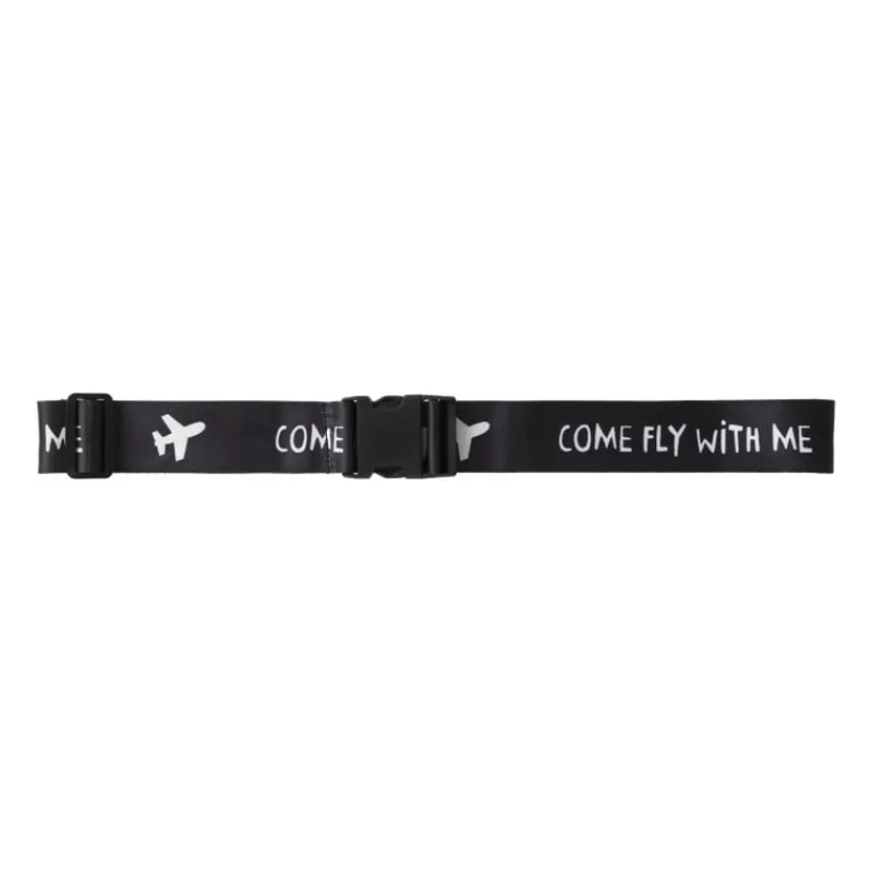 Xenos Kofferriemen-Kofferriem - Come fly with me - 200x5 cm