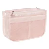 Xenos Koffer Organizers-Koffer/tas organizer - roze - 26x9x17 cm