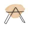 Xenos Koffie Accessoires-Koffiefilter rekje - zwart - 11x13x4.7 cm