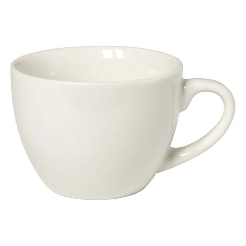 Xenos Mokken-Koffiekopje wit - porselein - 190 ml