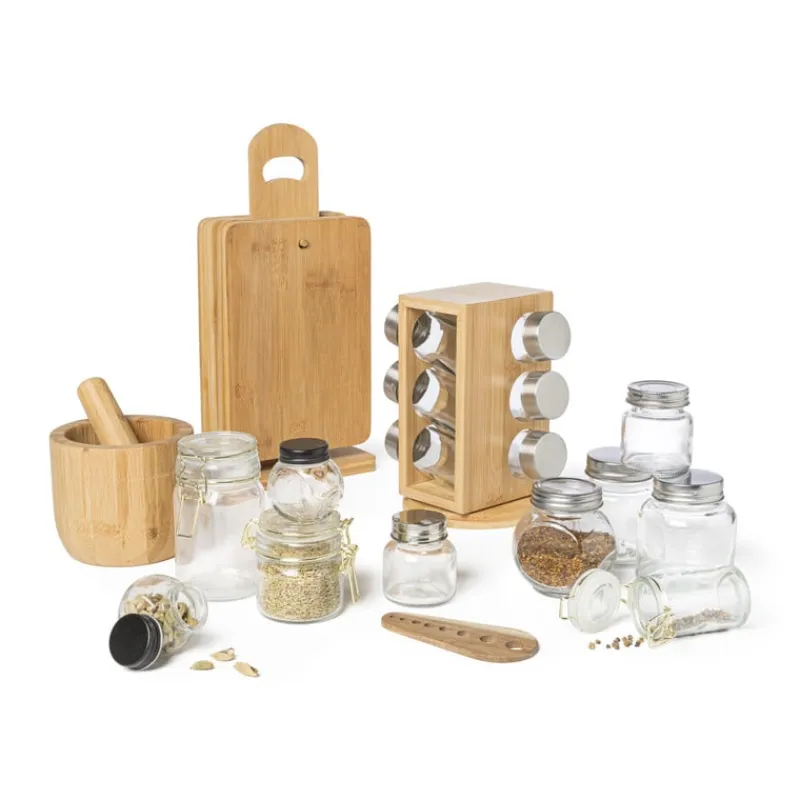 Xenos Voorraadpotten-Kruidenpot mini - zwart - 50 ml