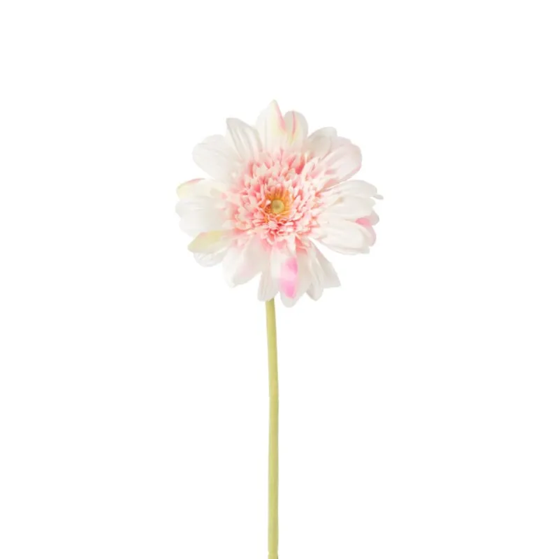 Xenos Kunstbloemen-Kunstbloem gerbera - lichtroze - 60 cm