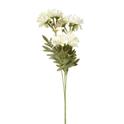Xenos Kunstbloemen-Kunstbloem madelief - wit - 66 cm