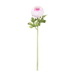 Xenos Kunstbloemen-Kunstbloem ranonkel - diverse varianten - 33 cm