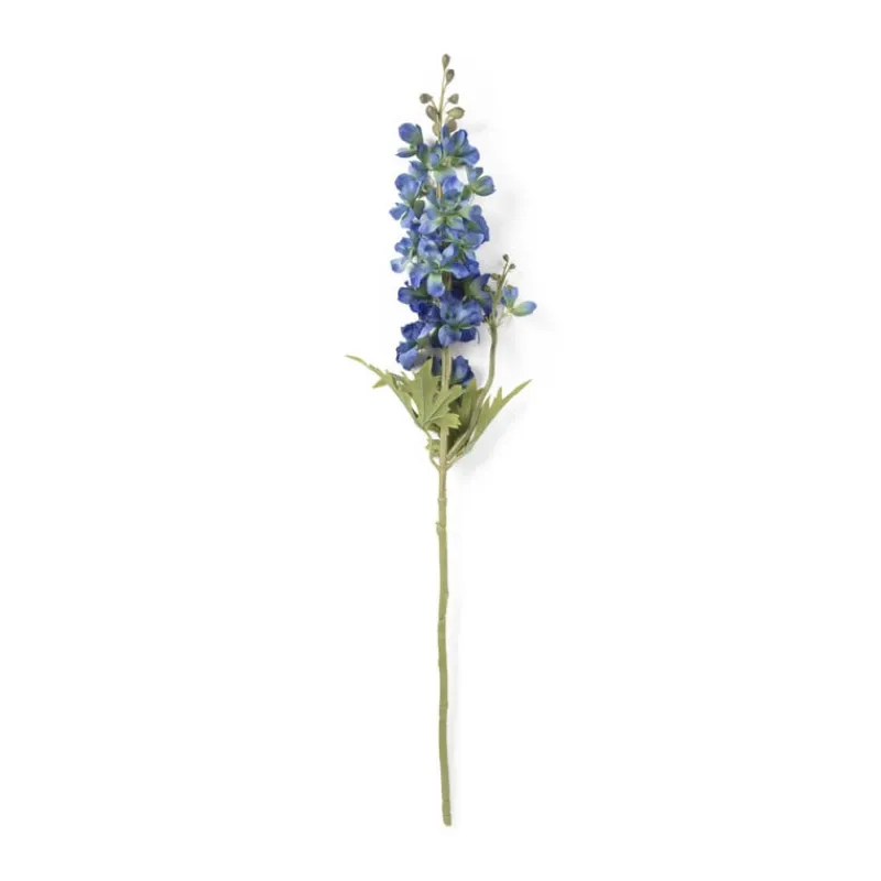 Xenos Kunstbloemen-Kunstbloem ridderspoor - blauw - 85 cm