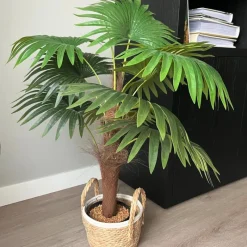 Xenos Kunstplanten-Kunstplant Chinese waaierpalm - 90 cm