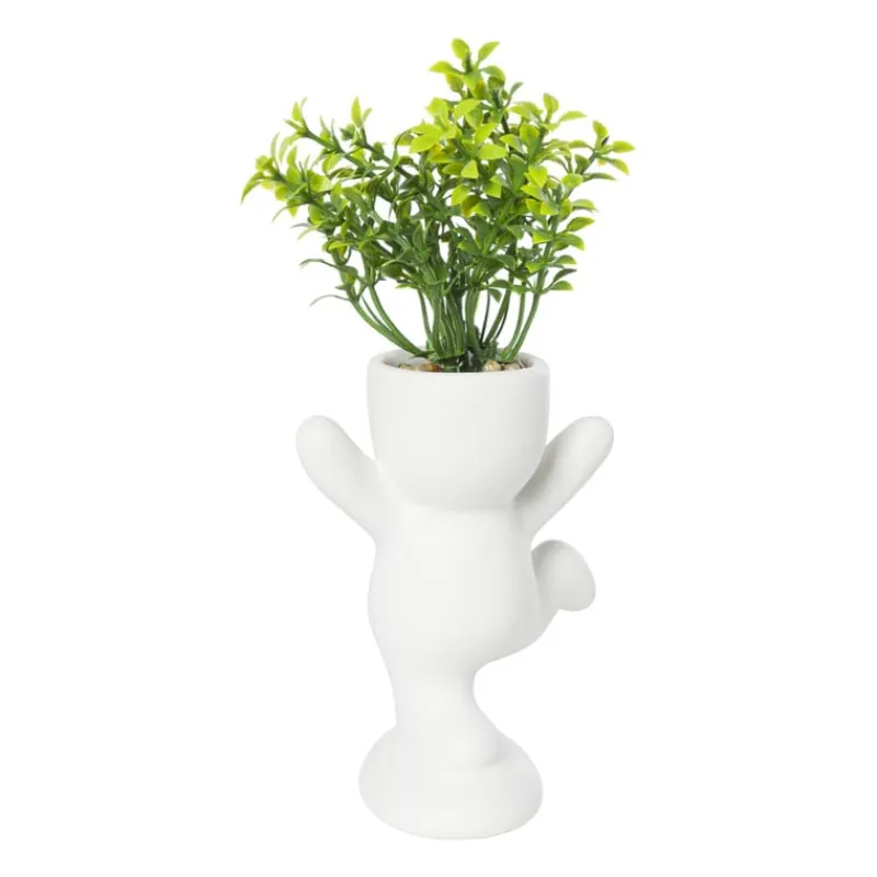 Xenos Kunstplanten-Kunstplantje poppetje - diverse varianten