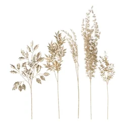 Xenos Kunstbloemen-Kunsttak den - goudkleurigkleurig - 92 cm