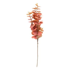 Xenos Kunstbloemen-Kunsttak eucalyptus - oranje - 79 cm